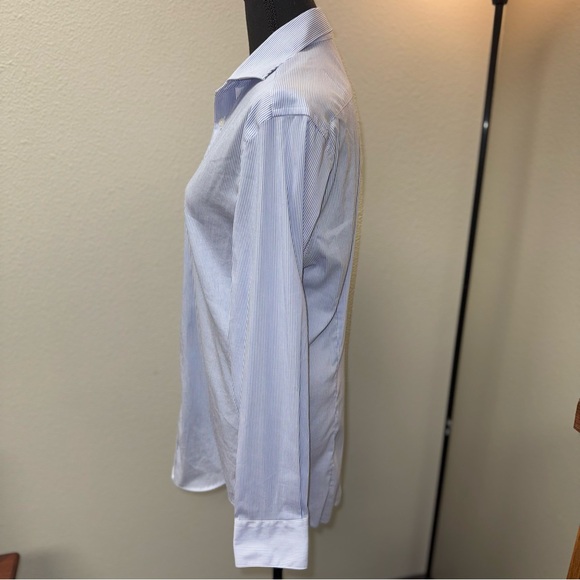 Psycho Bunny Slim Fit Stretch Non-Iron Dress Shirt. Size 15 32/33 - Picture 2 of 7